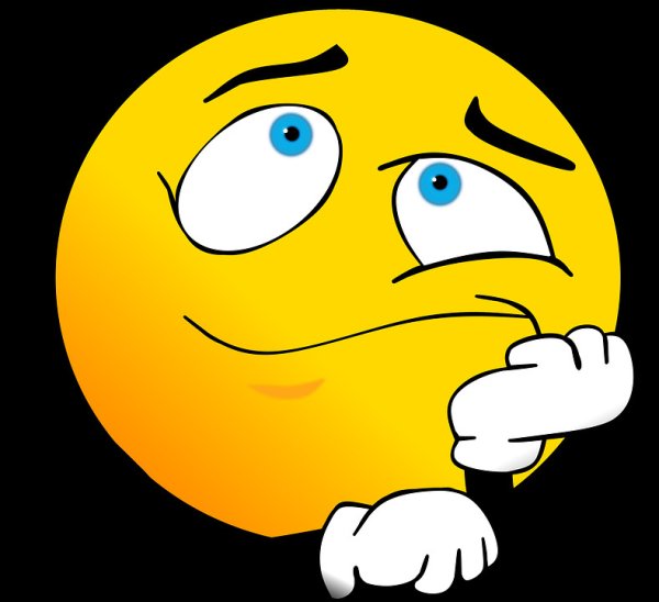 Скучный смайлик