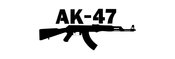АК 47 надпись