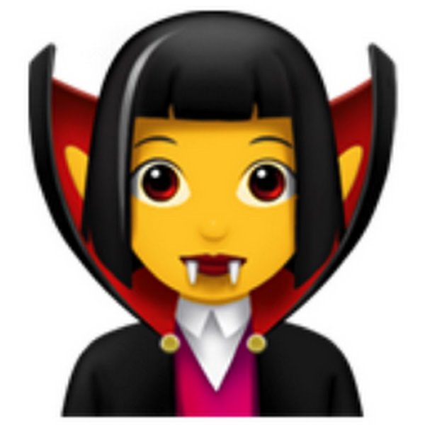 Эмодзи вампир