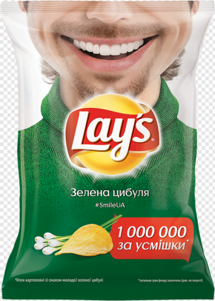 Чипсы с улыбкой