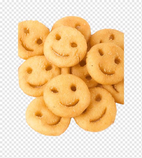 Картофельные смайлики