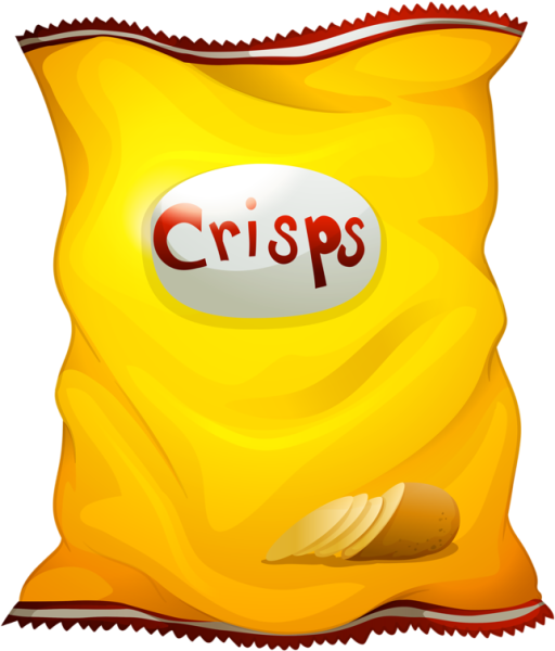 Пачка чипсов рисунок