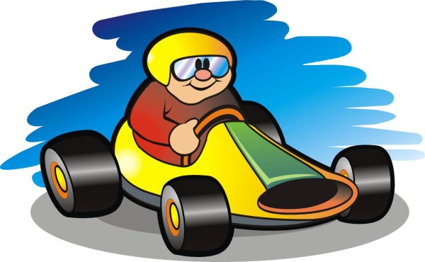 Картинг мультяшный