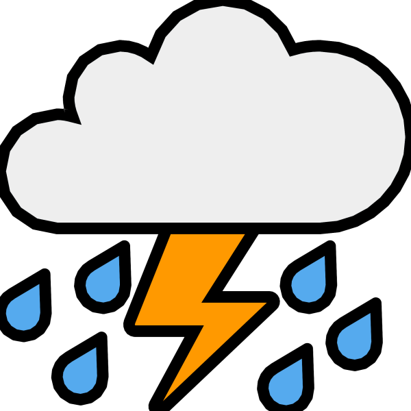 Гроза стикер