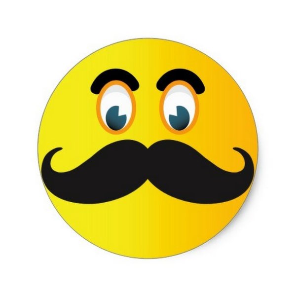 Усатый смайлик
