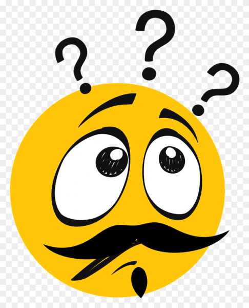 Озадаченный смайлик