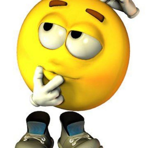 Задумчивый смайлик