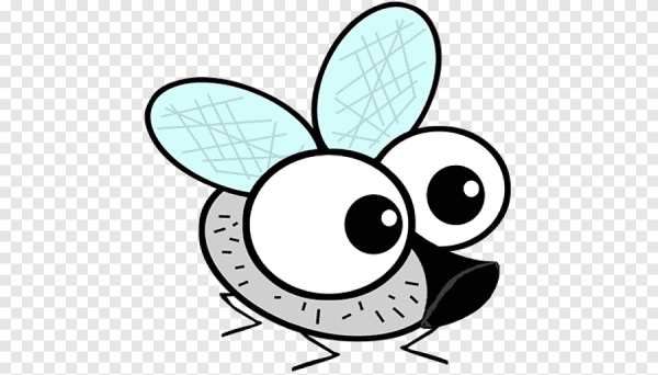 Муха мультяшная