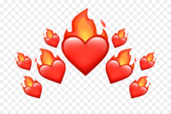 ЭМОДЖИ огненное сердце