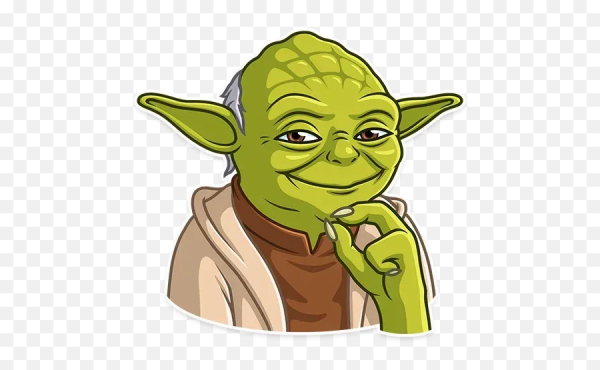 Мастер йода Стикеры телеграмм