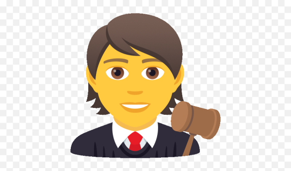 Молоток судьи Emoji