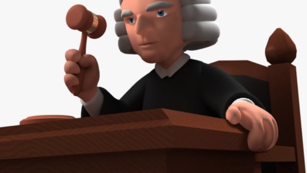 Молоточек судьи вектор