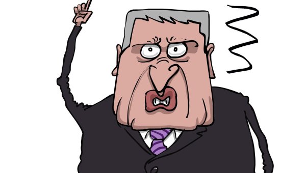 Владимир Жириновский карикатура