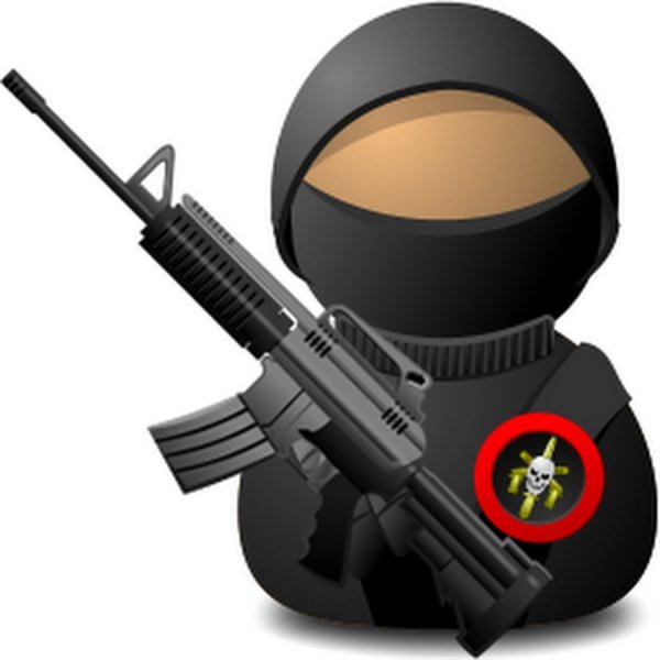 Смайлик с пистолетом