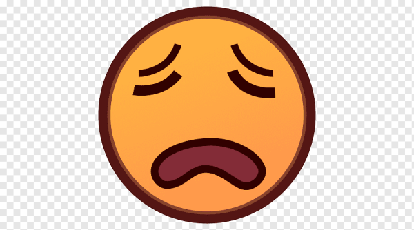 Эмодзи устал