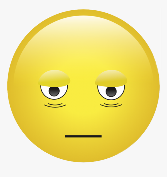 Усталый смайлик