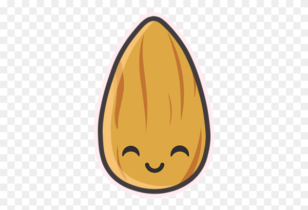 Миндаль смайлик