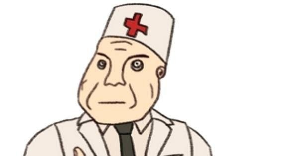 Дурка Мем медик без текста