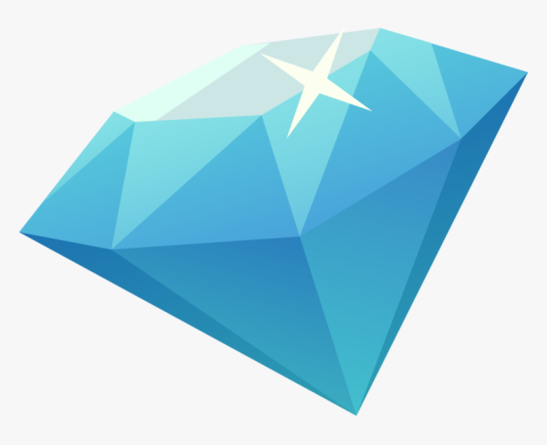 Бриллиант мультяшный