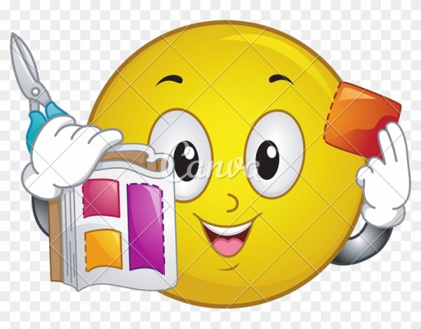 Смайлик ножницы