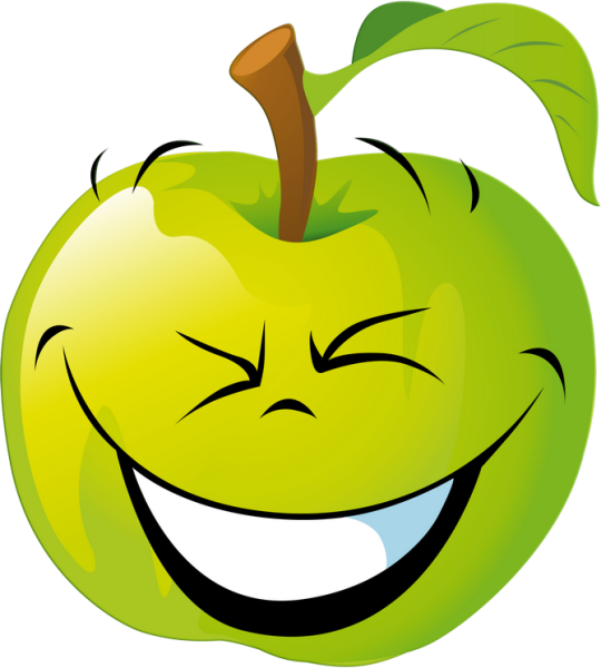 Фрукты смайлики