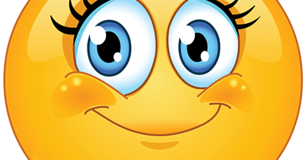 Грустная улыбка смайлик