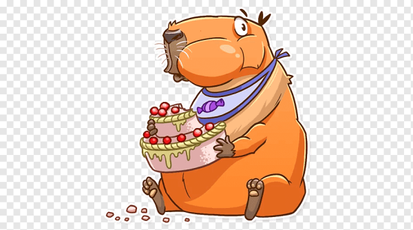 Капибара Стикеры