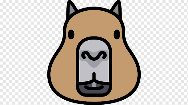 Капибара стилизованный