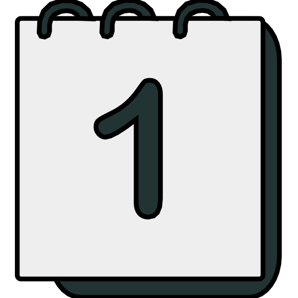 ЭМОДЖИ календарь без фона