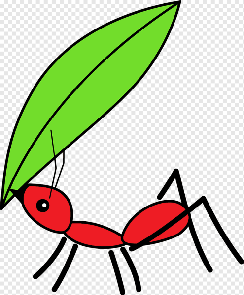 Наклейка - муравьи