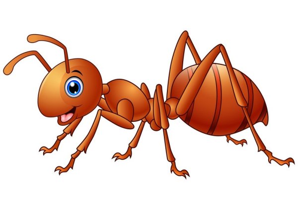 Муравей мультяшный