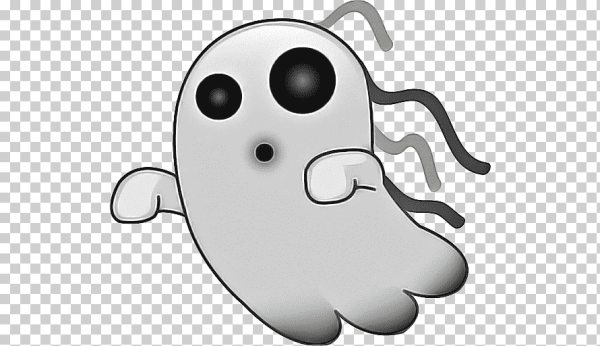 Смайлик призрака
