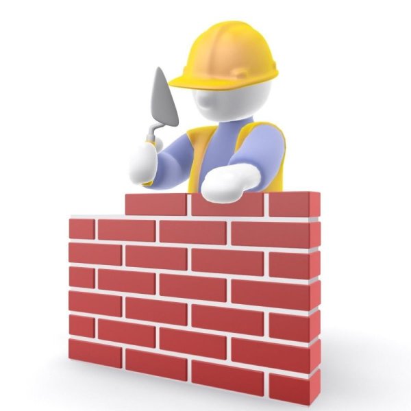 Каска строителя на прозрачном фоне