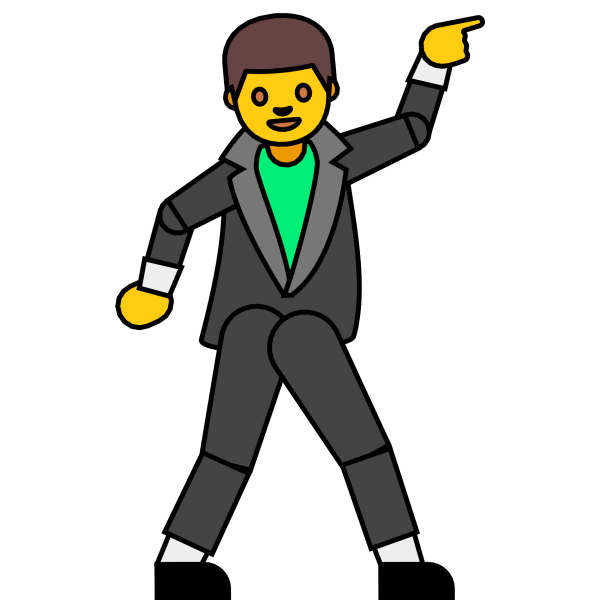 Эмодзи танец