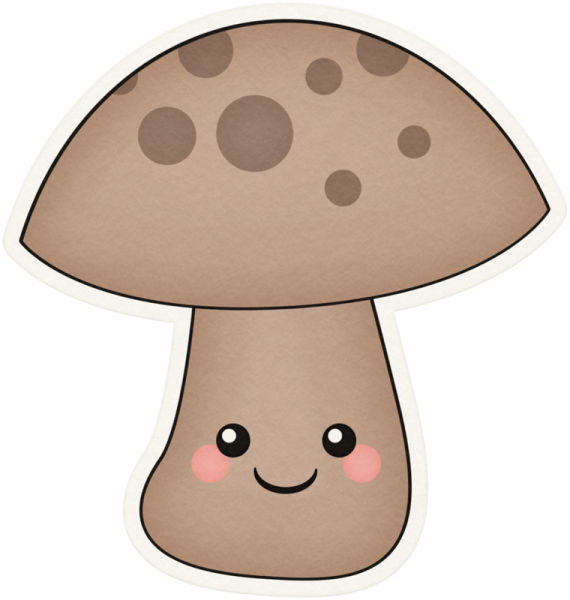 Стикеры грибы