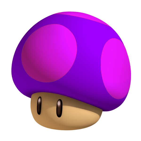 Poison Mushroom Mario