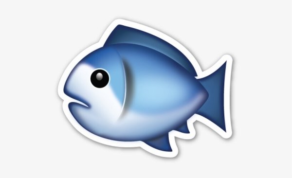 Рыба смайлик эмодзи