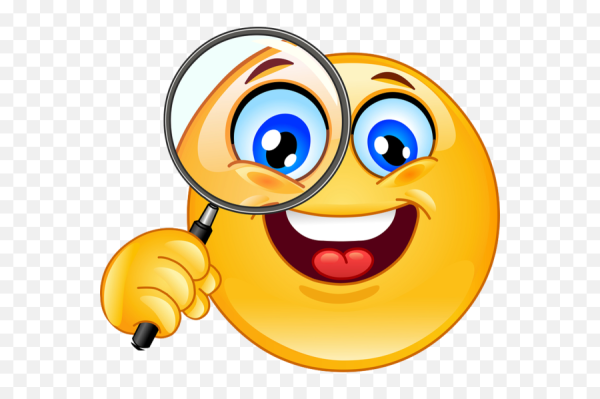 Смайлик любопытство