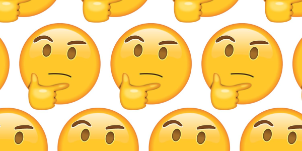 Задумчивый смайлик картинки