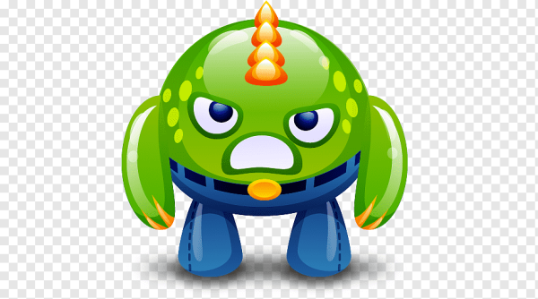 Смайлик монстр