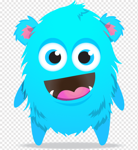 Монстрик без фона