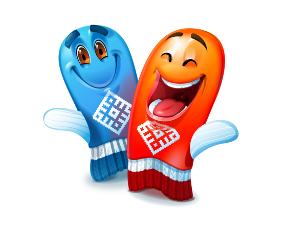 Анимация рукавички