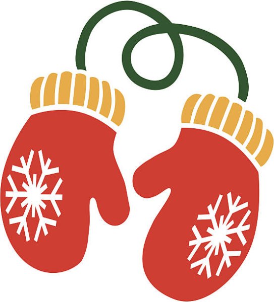 Варежки Векторная иллюстрация