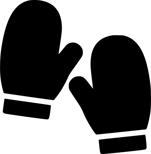 Пиктограмма варежки