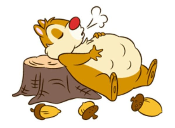 Объелся рисунок