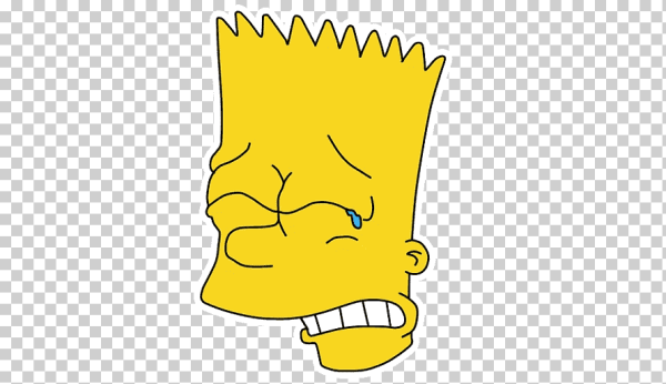 Барт симпсон голова