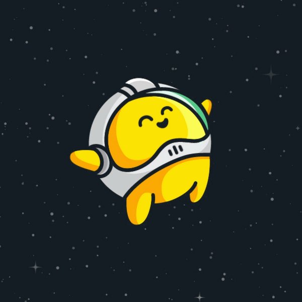 Смайлик космонавт