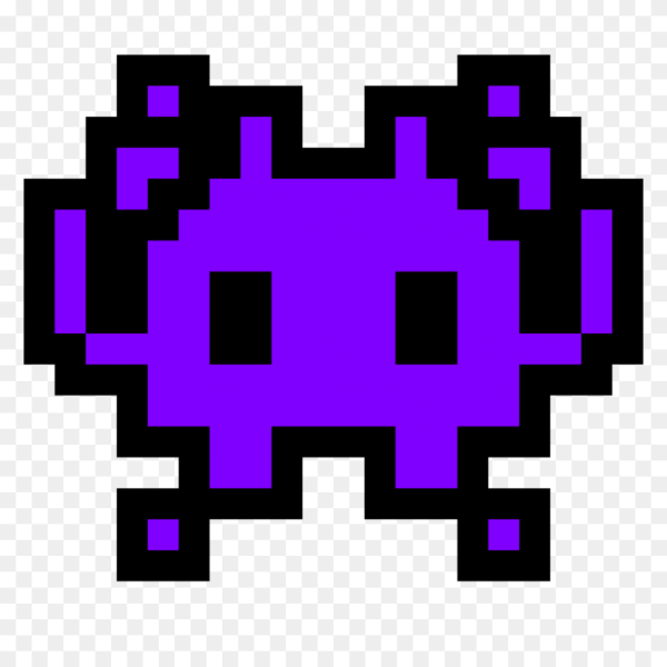 Эмодзи космический монстр