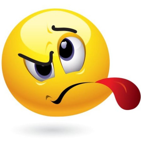 Смайлик плохое настроение