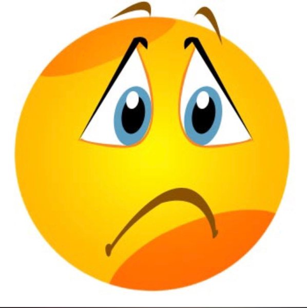 Разочарованный смайлик